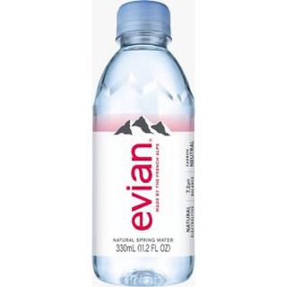 Nước suối Pháp thương hiệu Evian chai PET 330ml - 500ml - 1000ml
