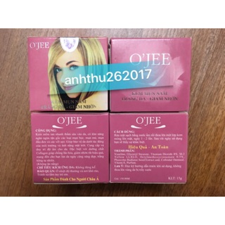 OJEE - Kem Mụn Nám Trắng Da Giảm Nhờn O'JEE 15g