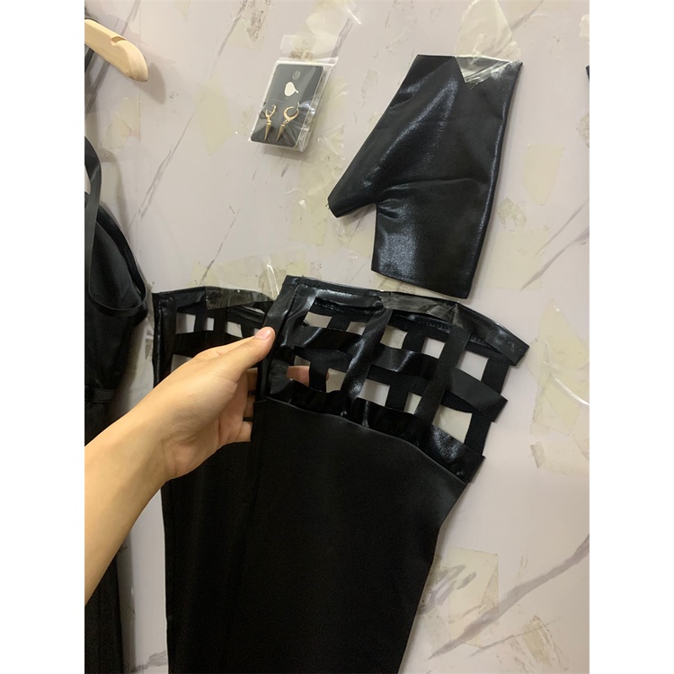 Bộ tóc giả màu đen hóa trang nhân vật sát thủ Assassin Anya