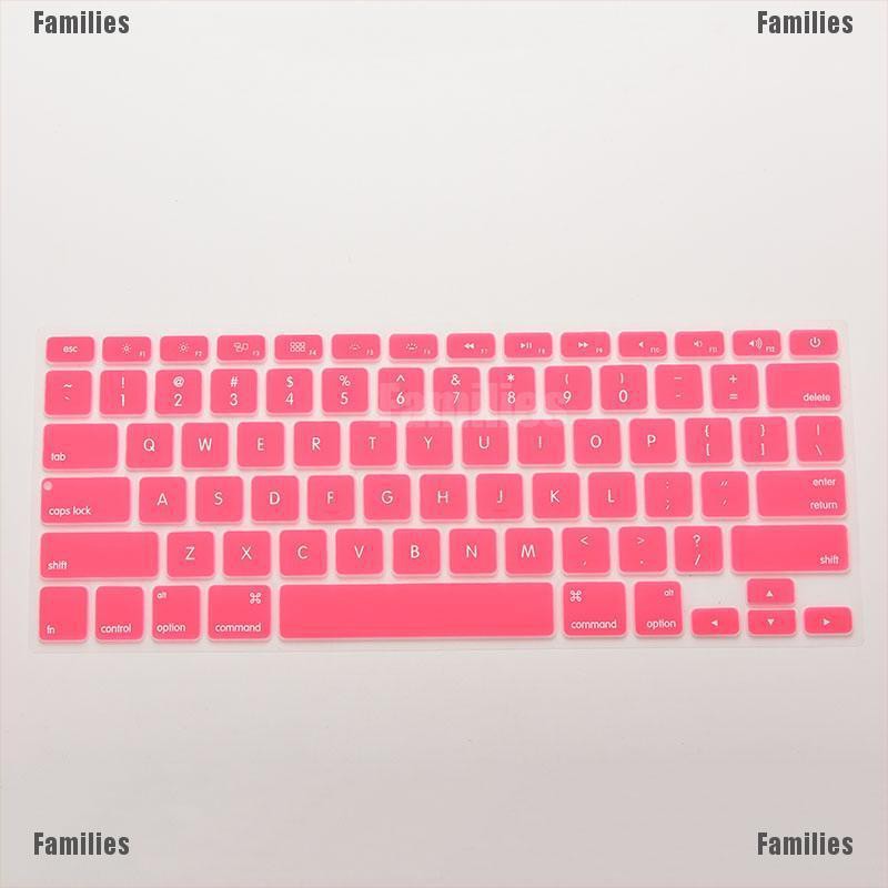 Bao Da Bàn Phím Families Silicone Cho Macbook Air Pro 13 "15" 17 "inch