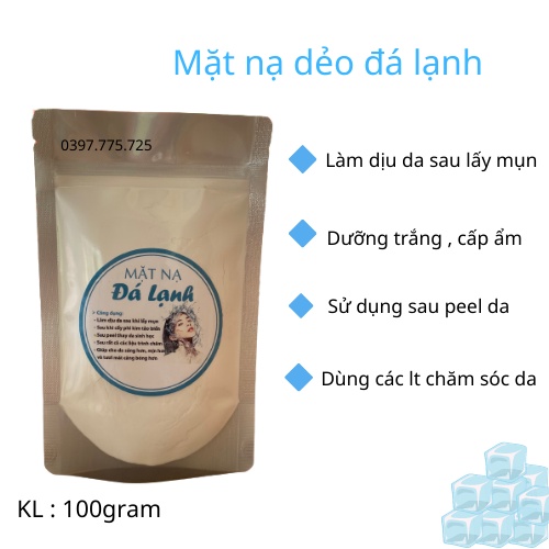 Bột mặt nạ đá lạnh - Mask đá lạnh