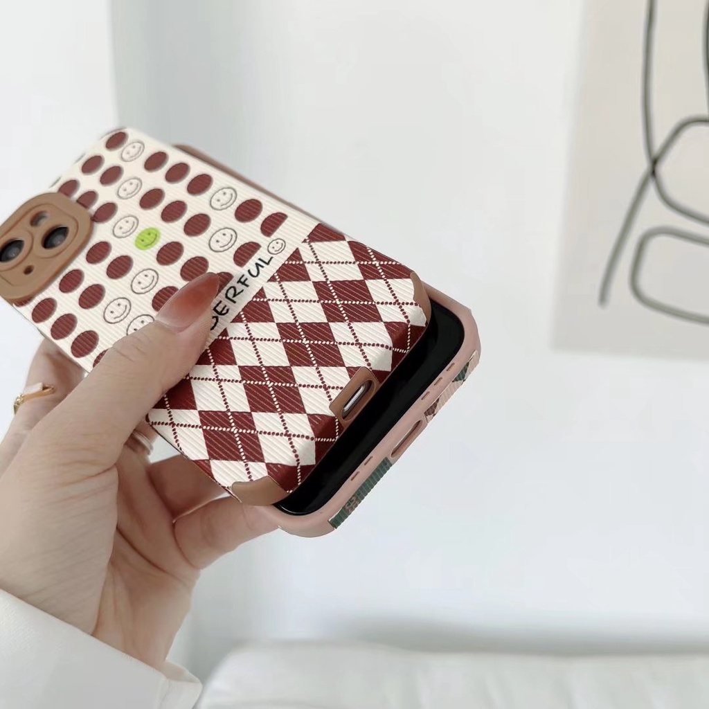 Ốp Điện Thoại Hình Mặt Cười Cho OPPO A16K A16 A15 A31 A53 A54 A55 4G A74 A95 4G A9 A5 2020 F7 F9 Pro A1K