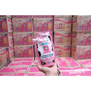 Muối tẩy tế bào chết từ sữa bò làm sạch và trắng da a bonne spa milk salt 350g - muối tắm bò