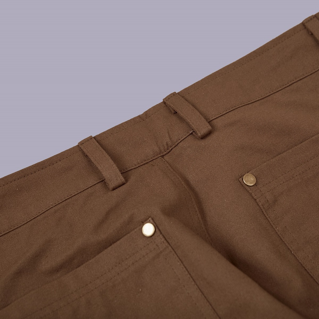Quần Double Knees Pants Gori - Màu Nâu