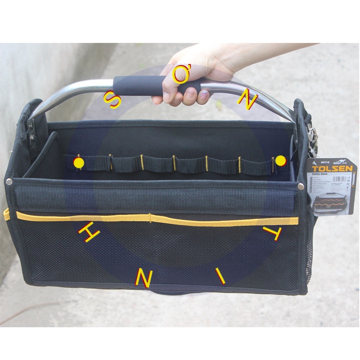 Túi đồ nghề Tolsen 80112 dài 420mm x rộng 160mm x cao 200mm