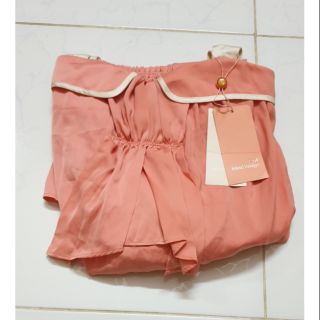 Đầm maxi 2 dây hồng