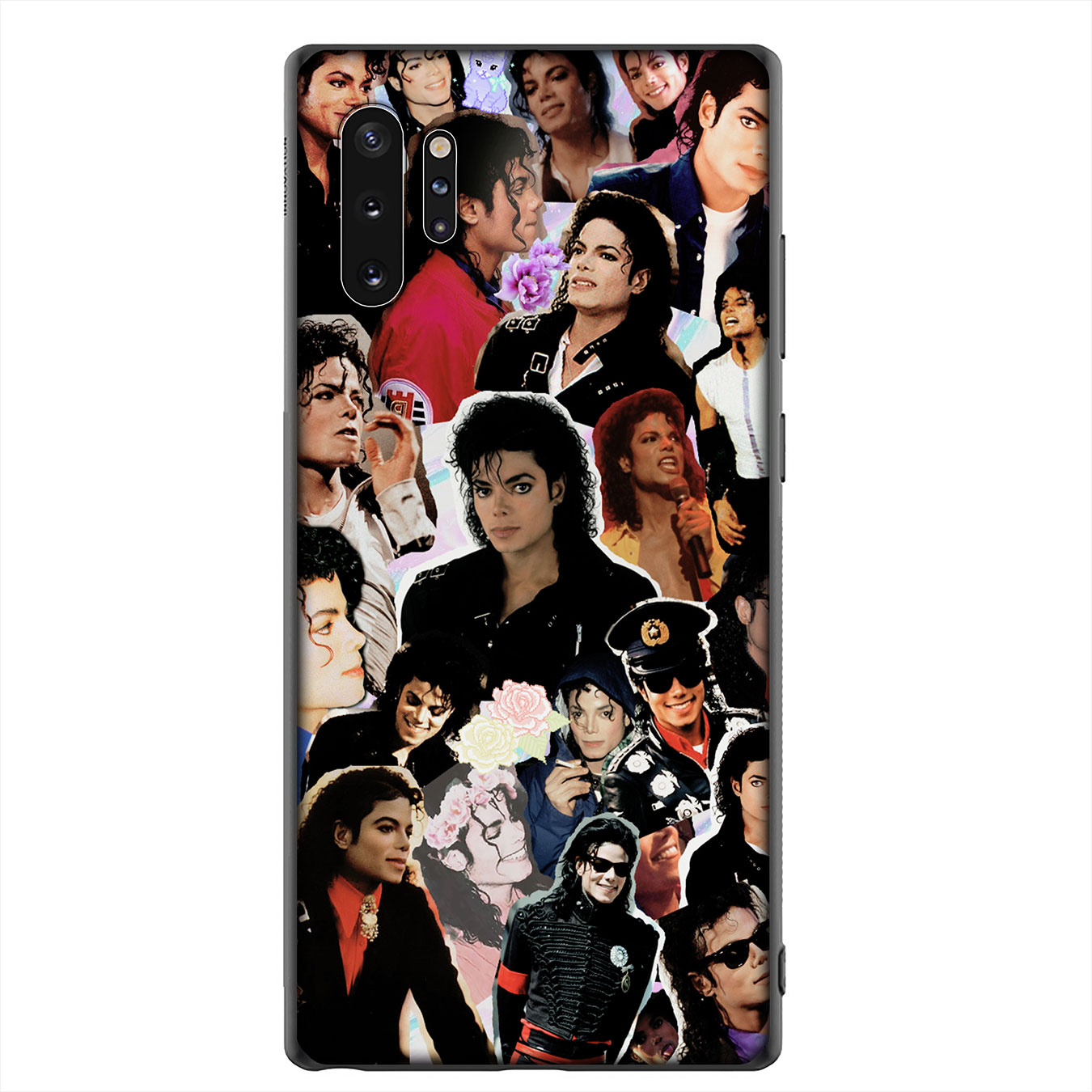 Samsung Galaxy A9 A8 A7 A6 Plus J8 2018 + A21S A70 M20 A6+ A8+ 6Plus Phone Case Soft Silicone Casing Michael Jackson