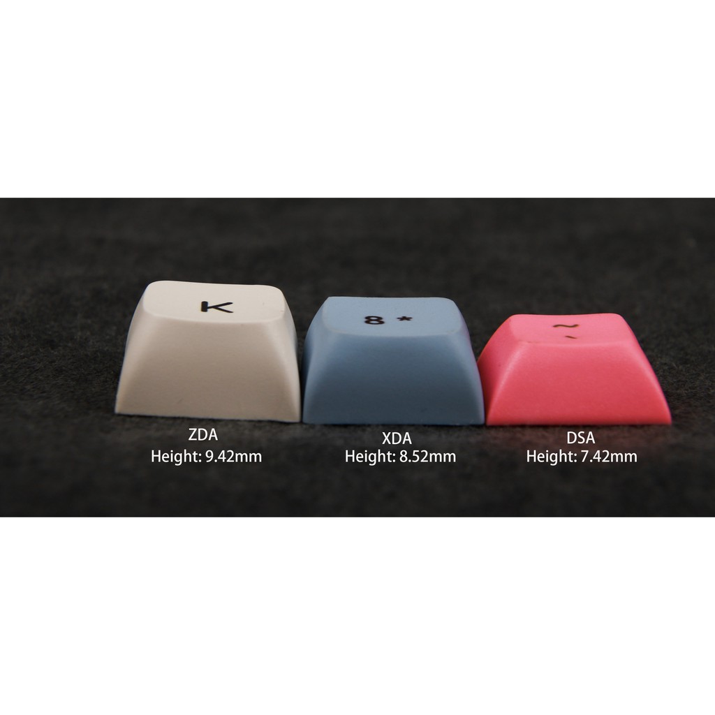 Phím Spacebar Lồi Màu Xám 1.75u 2u 2.25u 2.75u 3u 4.5u 5.5u 6u 6.25u 6.5u 7u Cho Gh60 60% Filco K70 K95 GMMK ID80