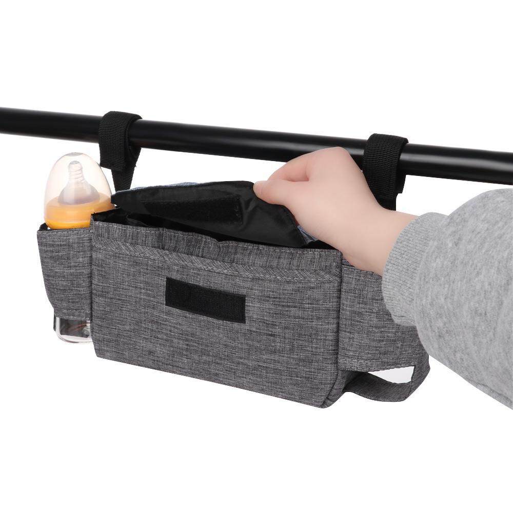 Túi Đựng Bình Sữa / Cốc Nước Treo Xe Đẩy Em Bé Thiết Thực 1 Cái Giá Đỡ