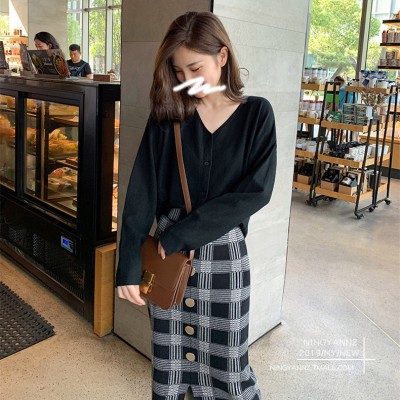 Áo cardigan len cổ chữ V Quảng Châu (Freesize) | BigBuy360 - bigbuy360.vn