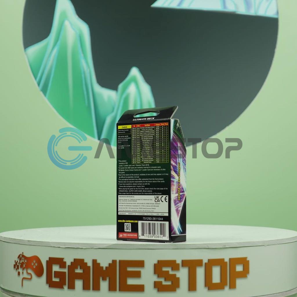 Thẻ bài Dragon Ball Super TCG Ultimate Deck 2022 DBS BE20 Deck Box Set Build Deck CHÍNH HÃNG MỸ DBTCGUSBE02