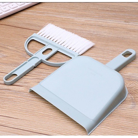 Bộ Chổi Và Đồ Hốt Rác Cầm Tay Mini Tiện Dụng