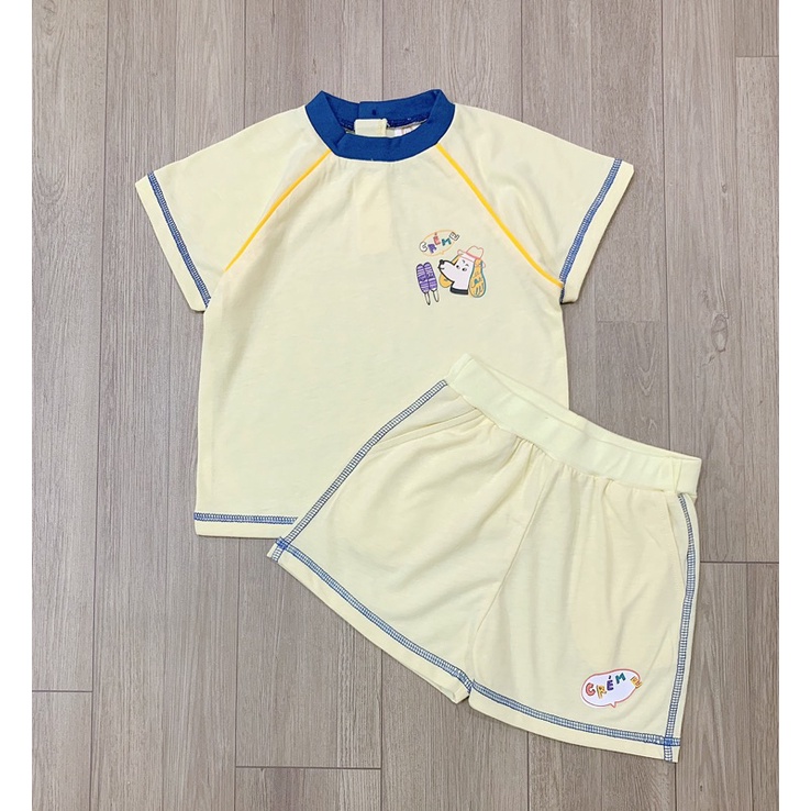 Bộ Milkmile logo chú chó- HÀNG SALE KO ĐỔI TRẢ