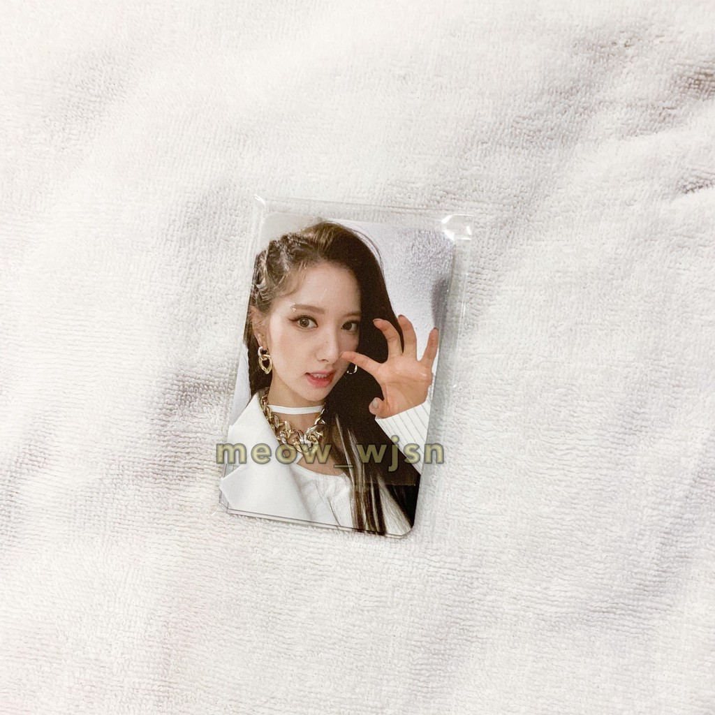 Photocard BONA WJSN The Black My Attitude - card hình