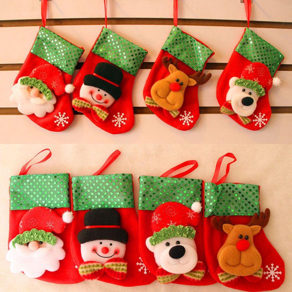 CONOPERY Tất Treo Trang Trí Cây Thông Giáng Sinh Dễ Thương