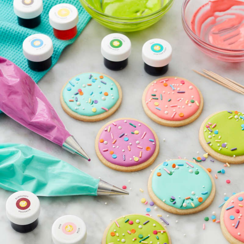 Màu Wilton icing color bộ 12 màu cơ bản