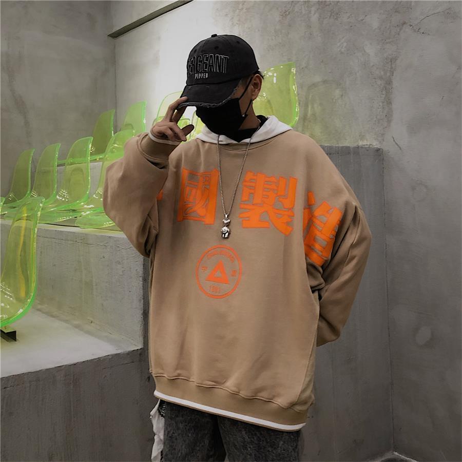 Áo Thun Nỉ Tay Dài Cổ Tròn Dáng Rộng In Hình anime Trẻ Trung Hợp Thời Trang Cho Nam