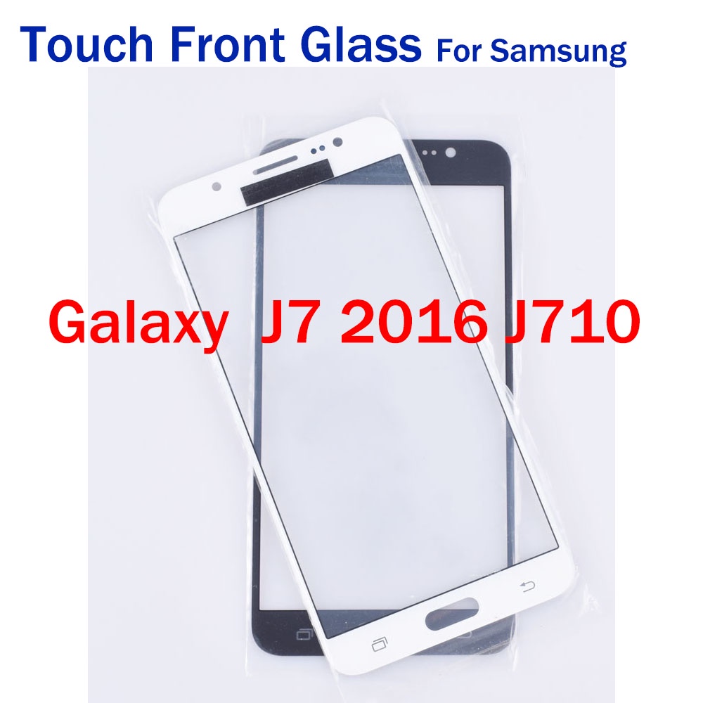 Dành Cho Samsung Galaxy J7 2016 J710 J710F J710FN Màn Hình Cảm Ứng Màn Hình LCD Mặt Trước Bên Ngoài 