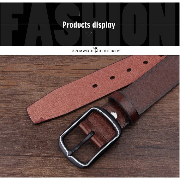 Thắt lưng da nam cao cấp phong cách Hàn Quốc sang trọng