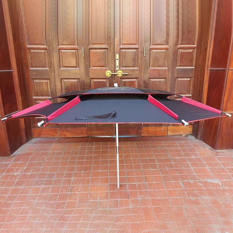 Ô Dù Câu Cá Dã Ngoại Kim Long 2 Tầng Thước 2m2- 2m4 Bền Bỉ Cao Cấp