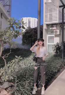 ❤️Baggy Jeans Đen Rách