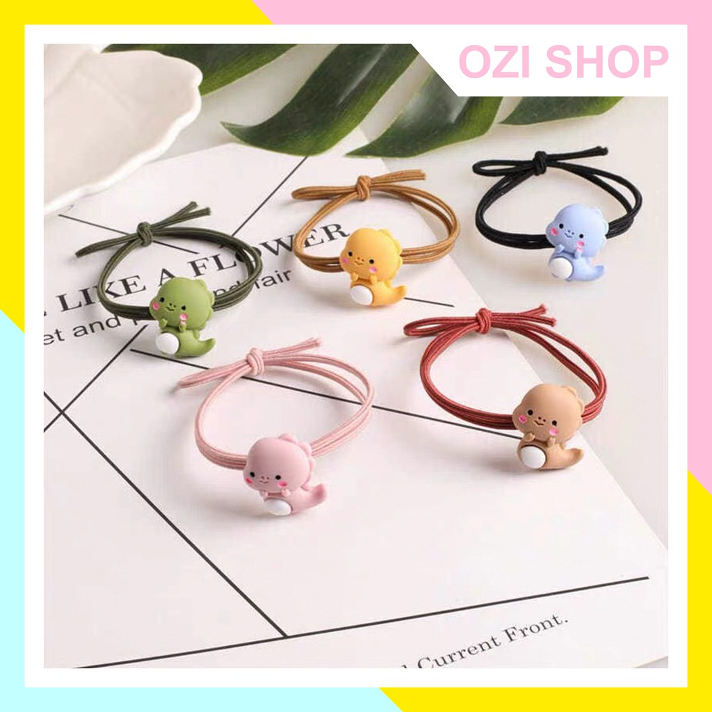 Dây buộc tóc hình khung long chất liệu co dãn cực tốt ( ảnh thật 100%) #6