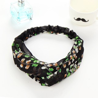 Băng Đô Turban Dải Hoa Dài Chất Liệu Voan Tuyết Mát Lạnh Siêu Nữ Tính Cho Cô Nàng Bánh Bèo !