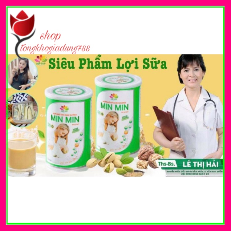 { COMBO 2 HỘP 1KG } NGŨ CỐC LỢI SỮA CAO CẤP MIN MIN 30 VỊ HẠT , NGŨ CỐC MINMIN (CHÍNH HÃNG)