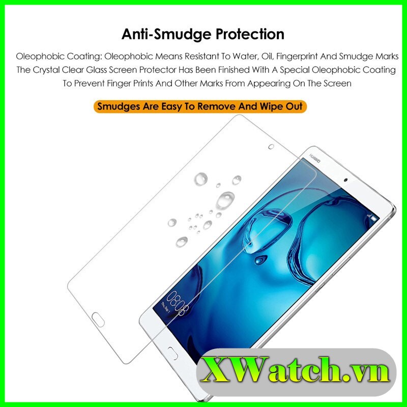 Kính Cường lực Huawei Mediapad M3 Lite 8.0 (8 inch) bảo vệ màn hình trong suốt