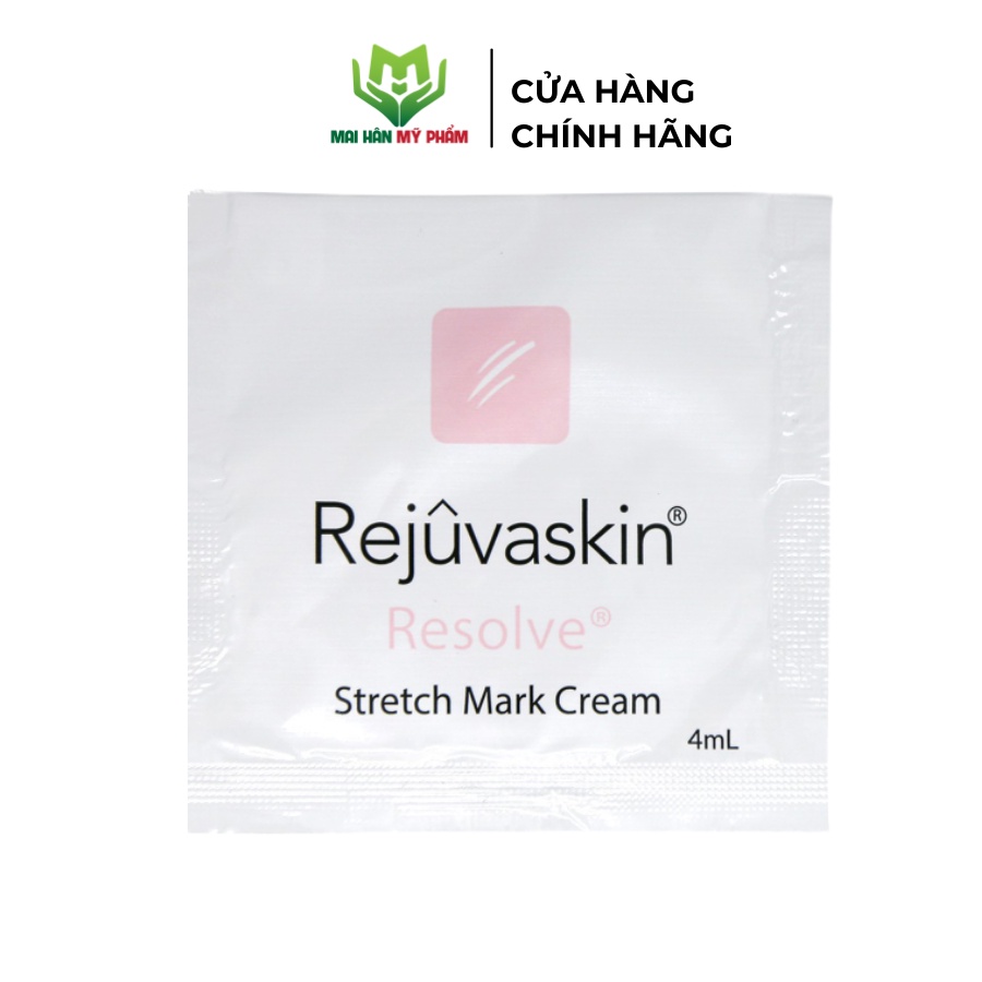 Sample kem phòng ngừa và xóa mờ rạn da REJUVASKIN Stretch Mark Cream 4ml - Mỹ Phẩm Mai Hân