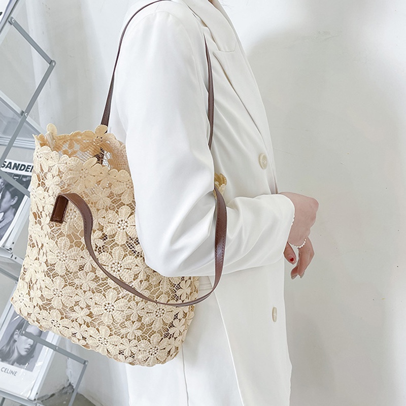 Túi xách đeo vai cỡ lớn thiết kế đơn giản phong cách phương Tây