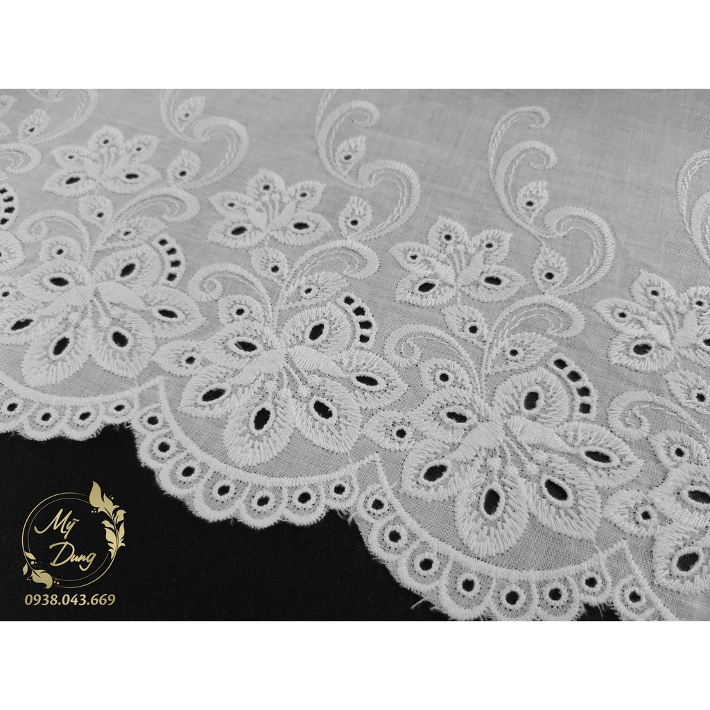 Vải may tay áo, chân váy, Hijab - TiCi (Dây dài 13,5 mét) - MS 18003