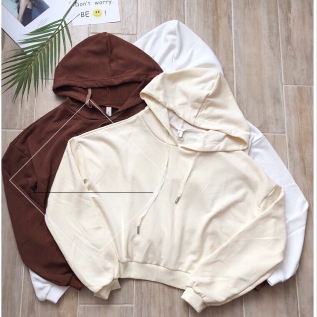 Áo hoodie lửng