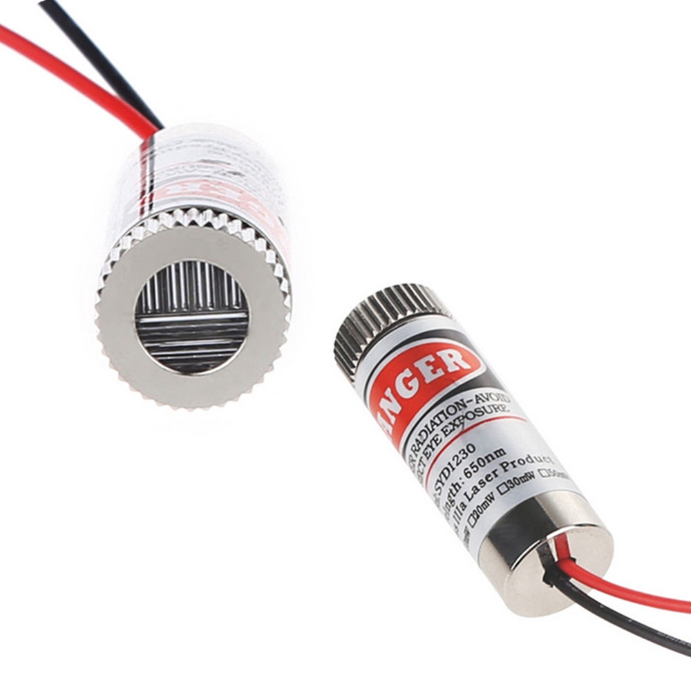 Mô-đun Laser Đỏ 650nm 5mW 5V Có Thể Điều Chỉnh Ánh Sáng