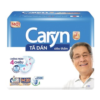 Bỉm Tã dán người lớn Caryn M 20 miếng