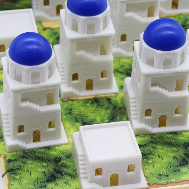 Bộ trò chơi board game Santorini cho nhóm 6 người chơi từ 8 tuổi trở lên
