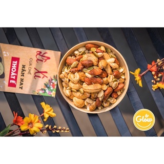 Glow các loại hạt mixed nuts vị mật ong - 480gr