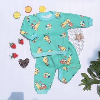 Bộ nỉ bông cho bé trai, bé gái. Set bộ quần áo thu đông ấm áp cho trẻ em từ 1 đến 8 tuổi