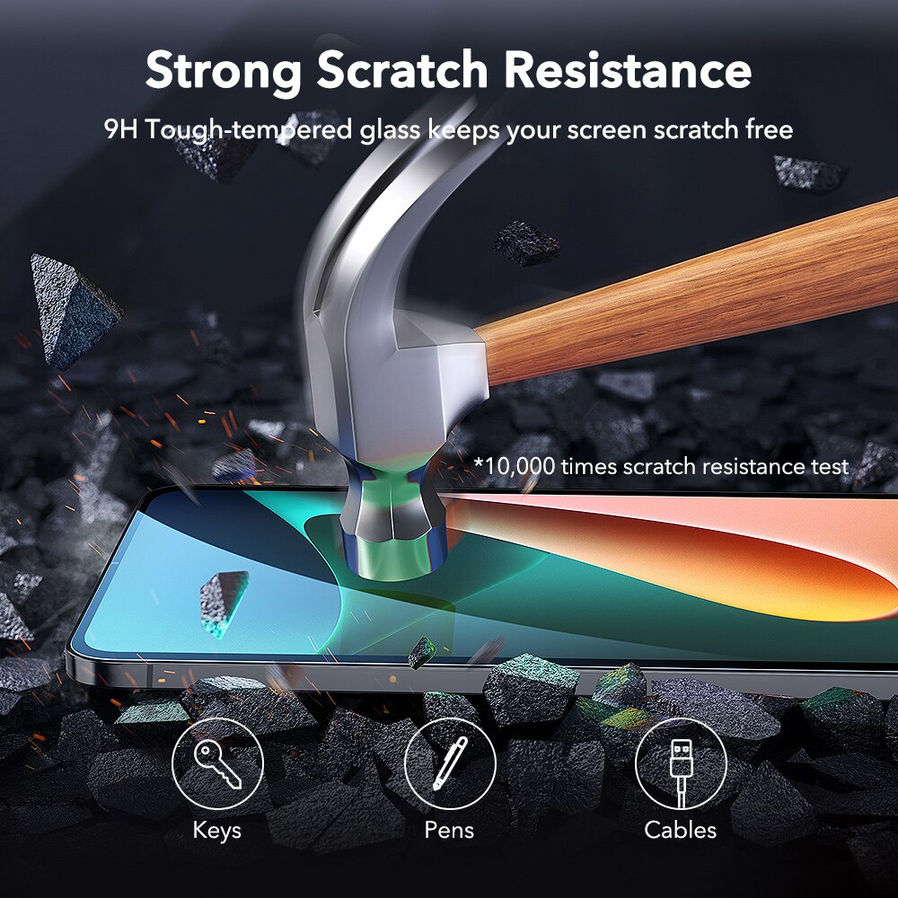 Phim kính cường lực ESR cảm giác như giấy bảo vệ cho Xiaomi Mi Pad 5/5 Pro 2021 Mipad 5 Pro MiPad5