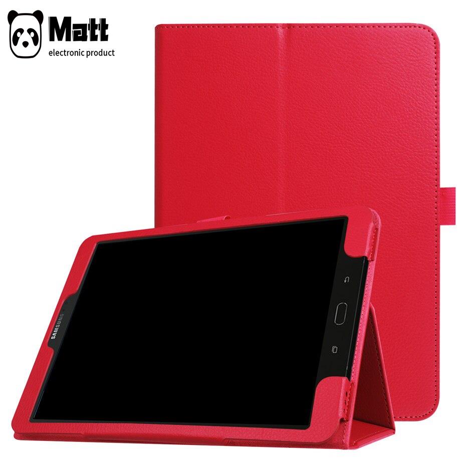 Bao Da Máy Tính Bảng PU Nắp Lật Có Giá Đỡ Cho Samsung Galaxy Tab S2 9.7 T815 S3 9.7 T820