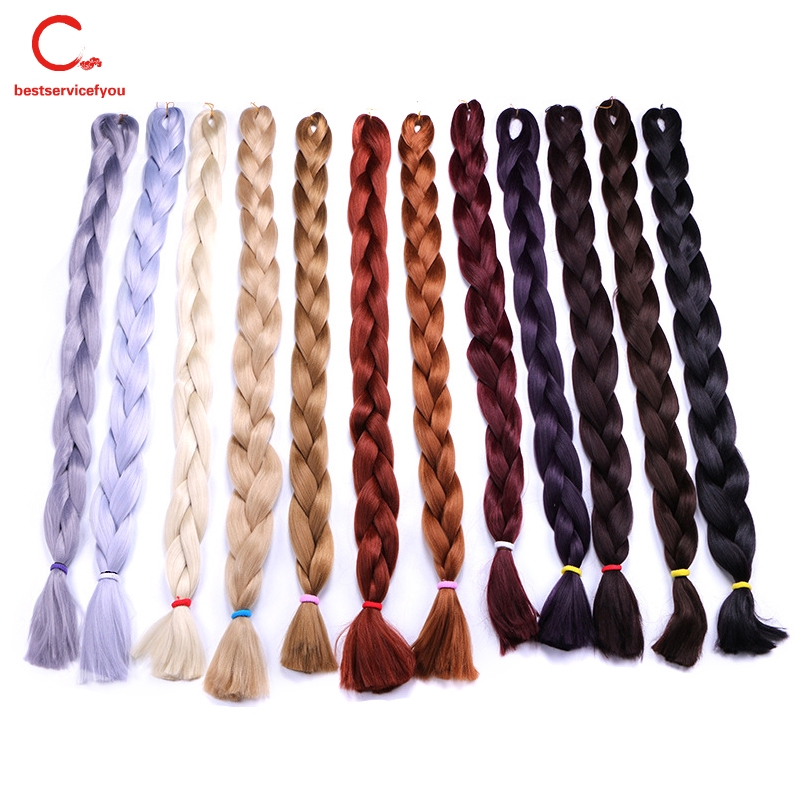 Tóc kẹp nối dạng tóc tết đuôi sam cho nữ