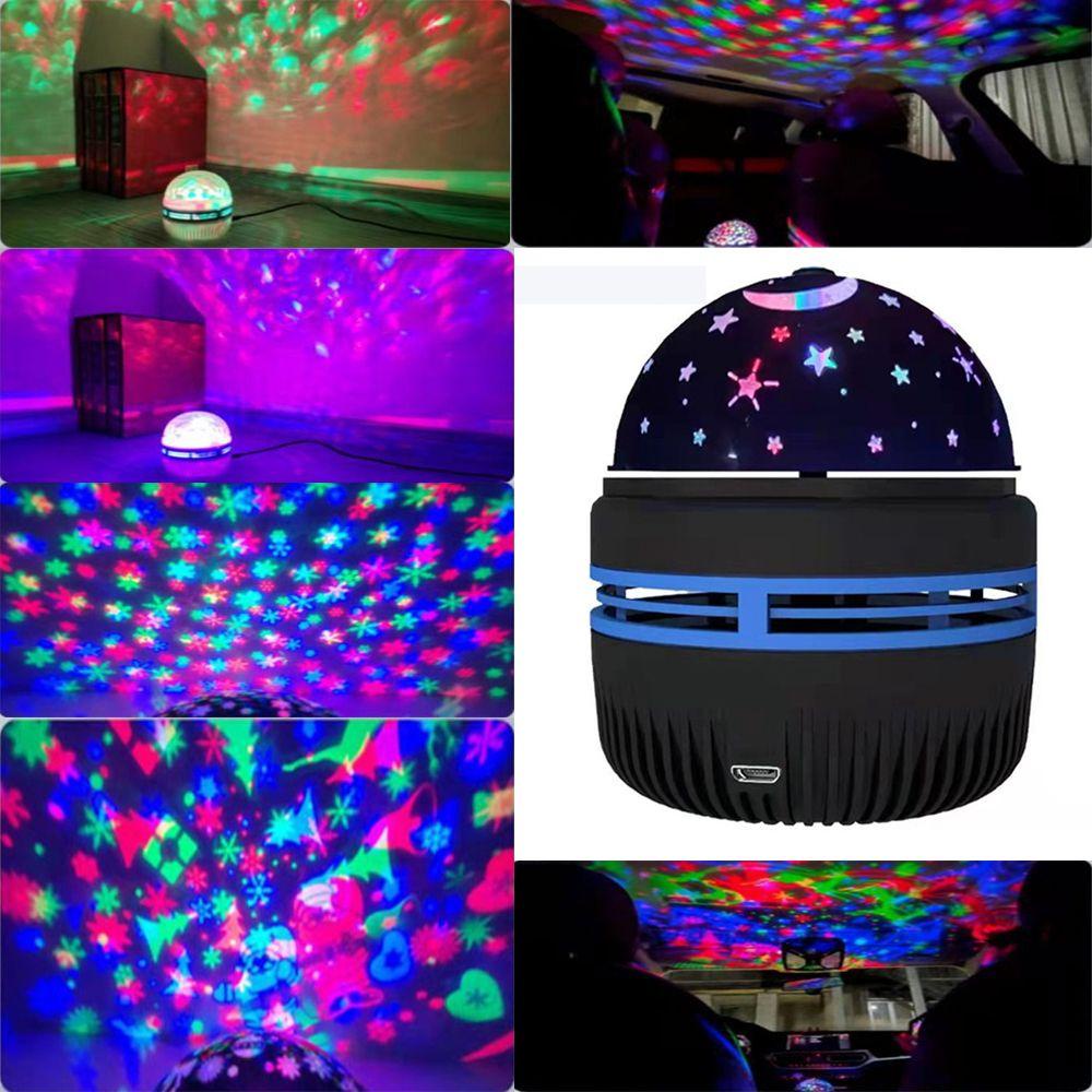 Đèn Led Disco Nhiều Màu Trang Trí Xe Hơi