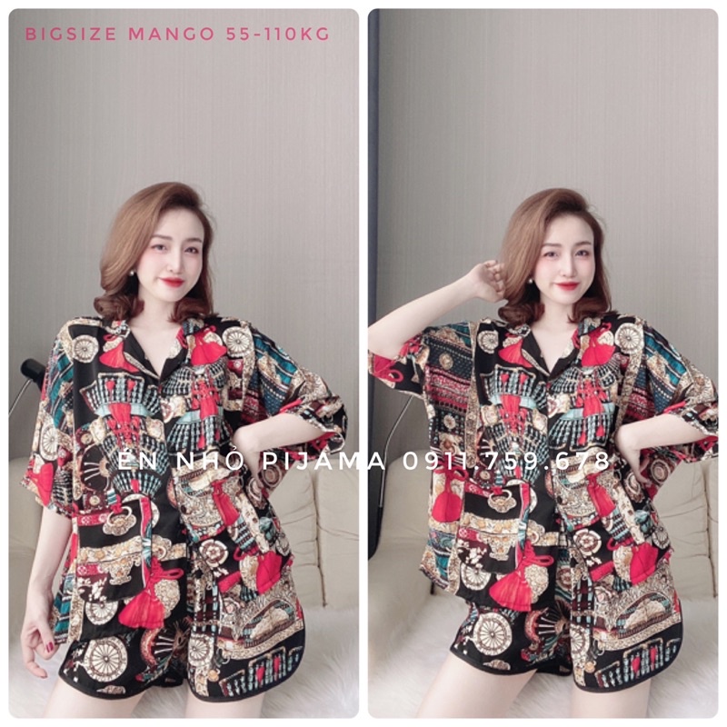 Bigsize Đùi Lụa 50-100kg Pijama | BigBuy360 - bigbuy360.vn