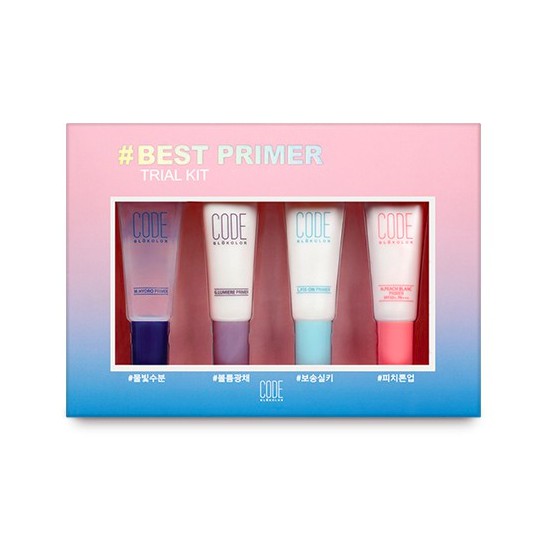 MBC 1 tuýp kem lót CODE Glokolor BEST PRIMER TRIAL KIT 10ml