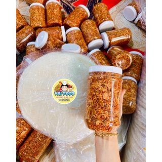 Bánh tráng phơi sương kèm muối tôm hành phi giá rẻ