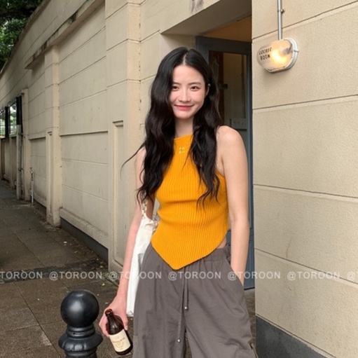 XIAO ZHAI NV Áo Không Tay Thiết Kế Mỏng Mùa Hè Hàng Mới Dành Cho Bạn Nữ