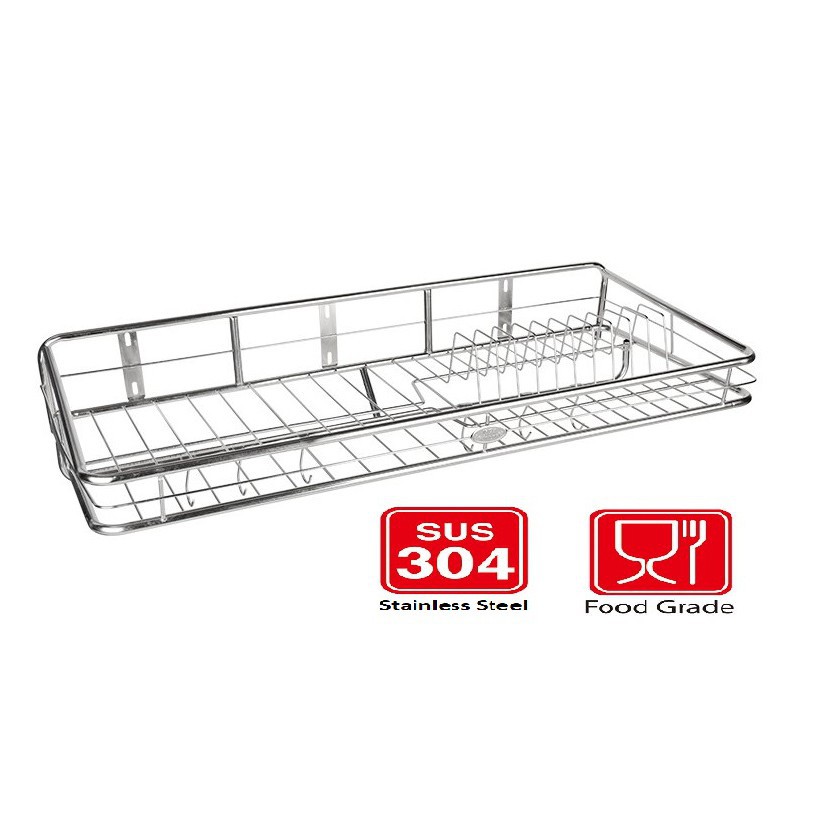 kệ chén, bát bắt vít cao cấp inox304 chén bát cao cấp, loại ống rỗng