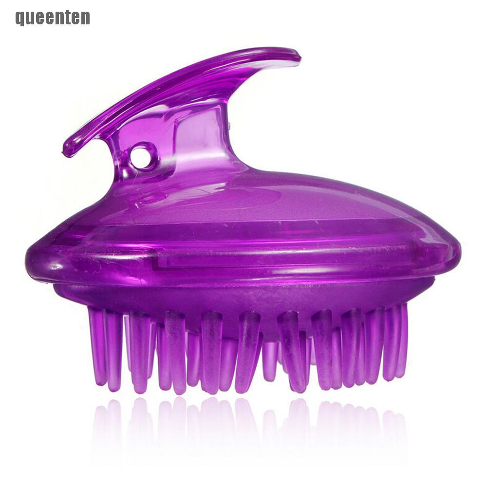 [Hàng mới về] Lược silicon gội đầu chải tóc mát xa cơ thể linh hoạt