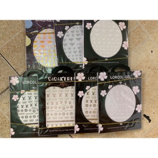 Sticker mẫu chữ lv,ong mẫu 1