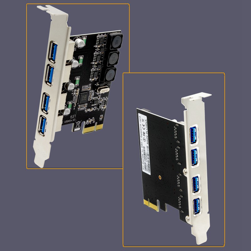 Thẻ Mở Rộng Pci 4 Cổng Usb 3.0 Pci-E Usb 3.0 4 X Usb 3.0 | BigBuy360 - bigbuy360.vn